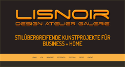 Desktop Screenshot of lisnoir.de