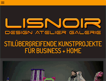 Tablet Screenshot of lisnoir.de